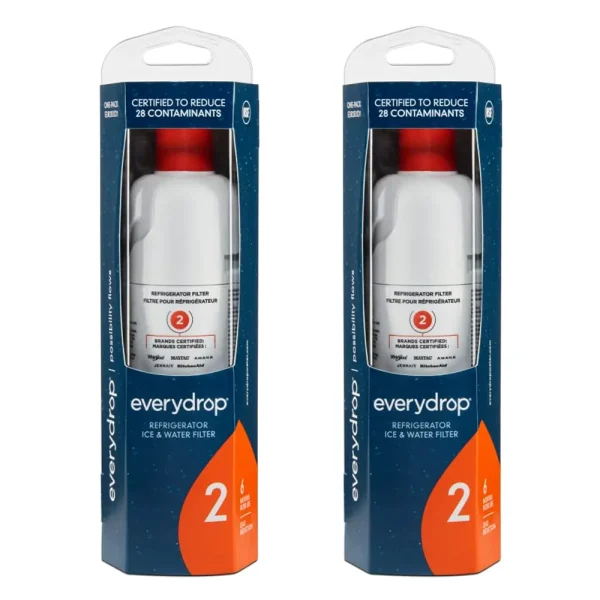 EDR2RXD1 Water Filter 2,Ice and Water Refrigerator Filter 2,W10413645A